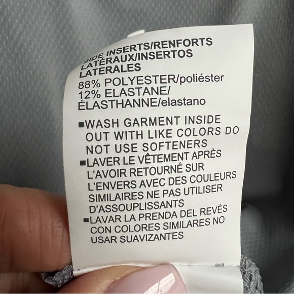 NWT Under Armour HeatGear Notre Dame Rec Sports Staff Grey Racerback Tank, XS - Picture 9 of 11